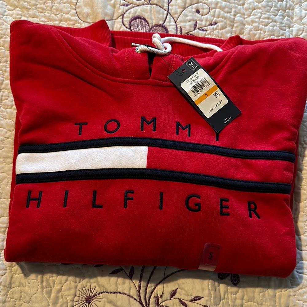 Tommy Hilfiger red sweater